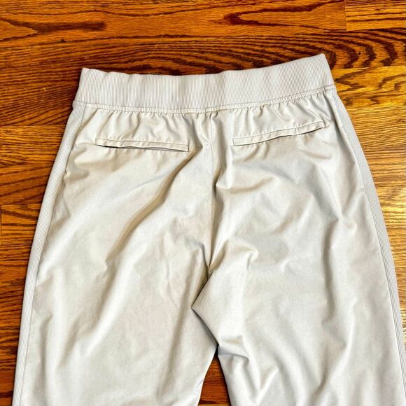 Athleta Brooklyn Mid Rise Ankle Pants. Beige. Size 4. - Picture 7 of 10